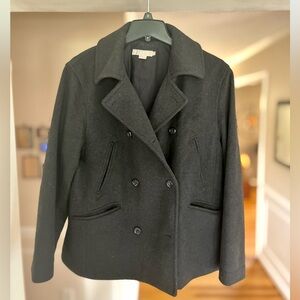 J. Crew Dark Gray Pea Coat